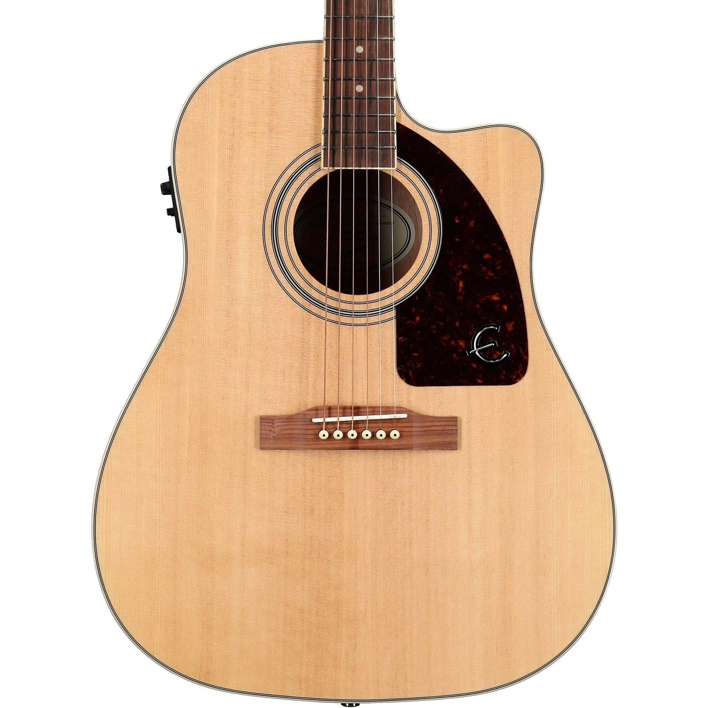 Epiphone AJ-220SCE Acoustic Electric Guitar, Natural (EE2SNANH1)