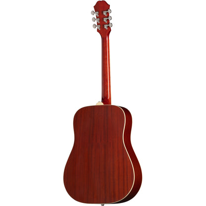Epiphone Hummingbird Studio Acoustic Electric Guitar, Faded Cherry