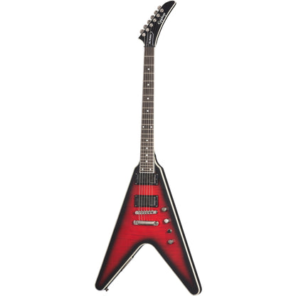 Epiphone Dave Mustaine Flying V Prophecy Electric Guitar - Aged Dark Red Burst