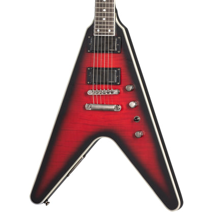 Epiphone Dave Mustaine Flying V Prophecy Electric Guitar - Aged Dark Red Burst