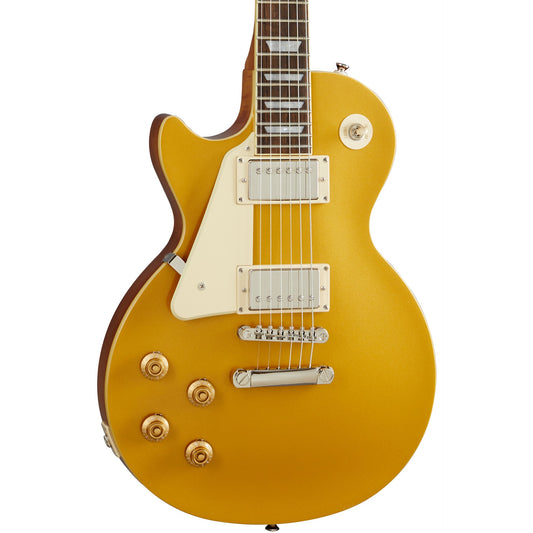 Epiphone Left Handed Les Paul Standard 50s Electric Guitar in Metallic Gold