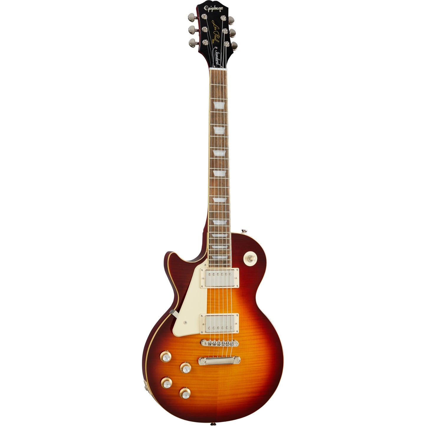 Epiphone Left Handed Les Paul Standard '60s Electric Guitar in Iced Tea