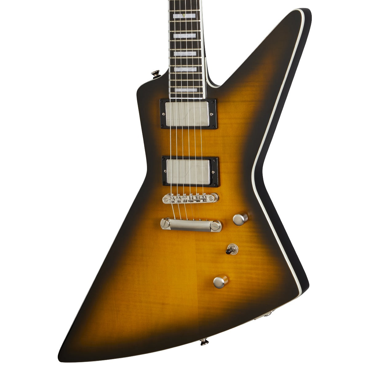Epiphone Extura Prophecy Electric Guitar in Yellow Tiger Aged Gloss