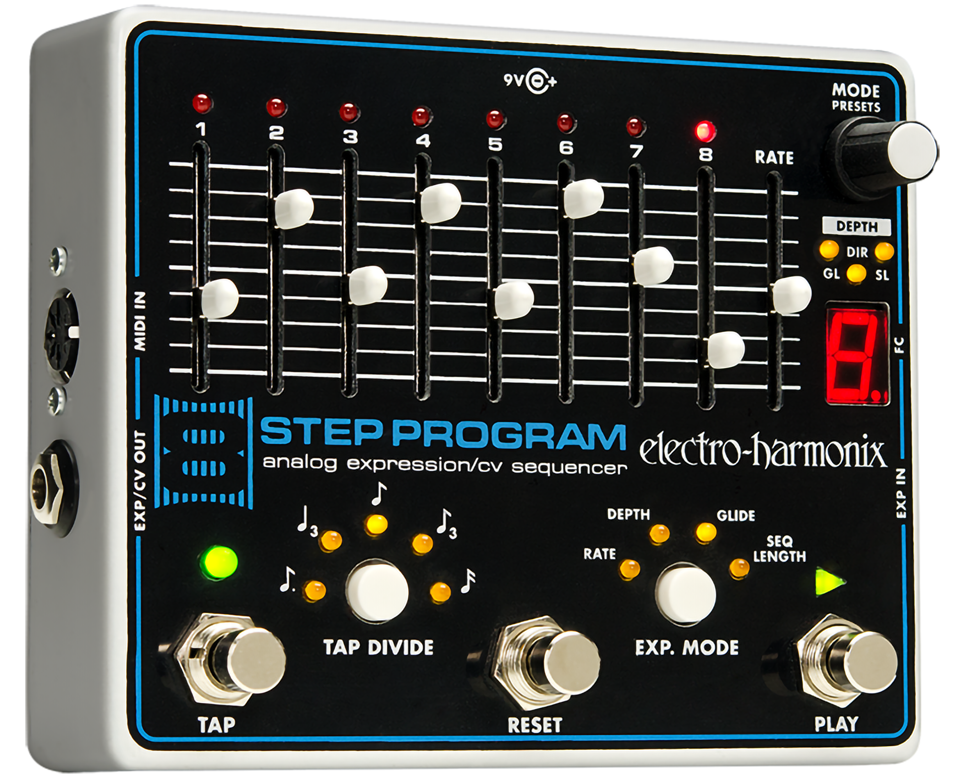 Electro Harmonix 8 Step Program Analog Expression Sequencer Guitar Ped – Alto Music