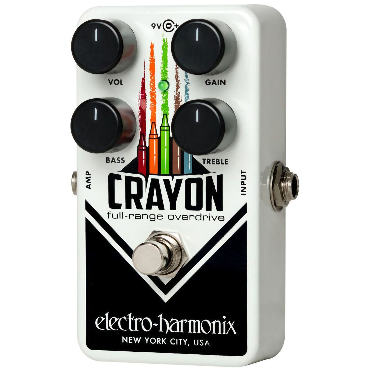Electro Harmonix Crayon Guitar Overdrive Effects Pedal