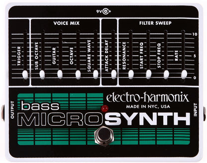 Electro Harmonix Bass Microsynth Effects Bass Pedal