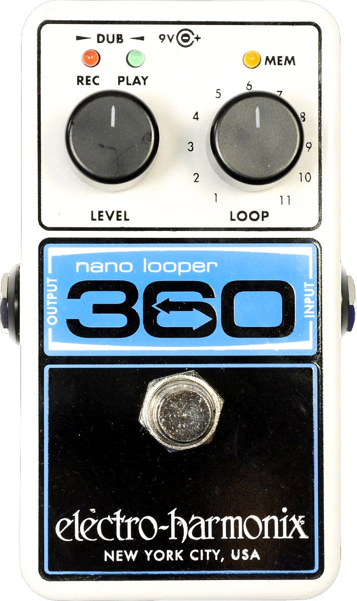 nano pedal Electro Harmonix Nano Looper 360 Pedal