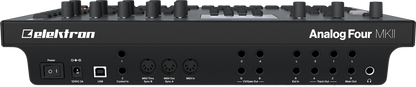 Elektron Analog Four MKII Black 4-voice Analog Synthesizer with Sequencer