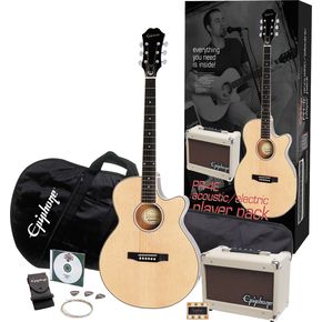 Epiphone PR4E Acoustic-Electric Guitar Player Pack