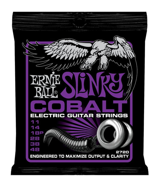 Ernie Ball 2720 Power Slinky Cobalt Electric Guitar Strings