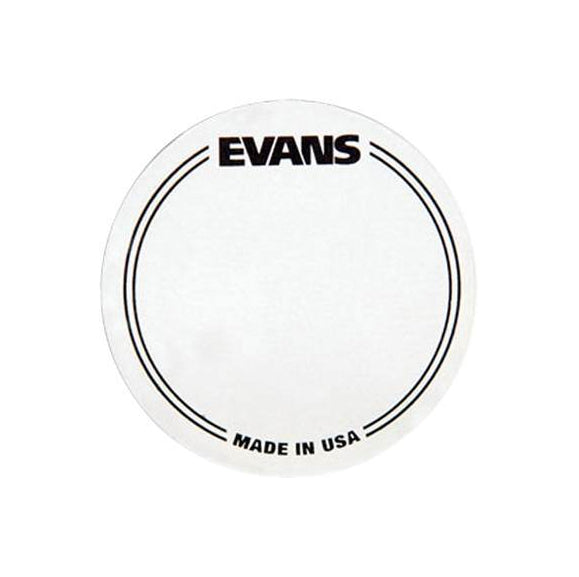 Evans EQ Bass Drumhead Patch Clear Single