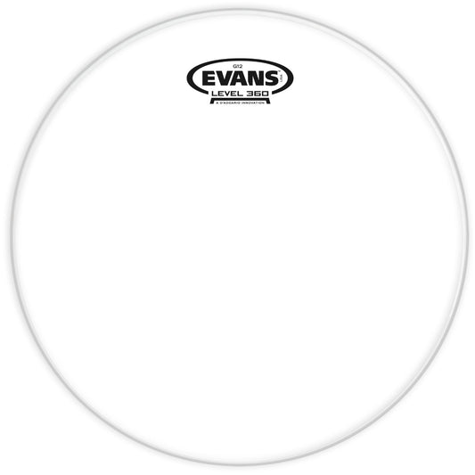 Evans TT12G12 12" Clear G12 Drum Head
