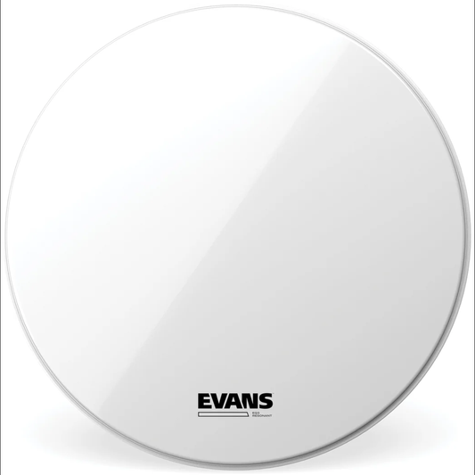 Evans EQ3 Smooth White Resonant Bass Drumhead - 22"