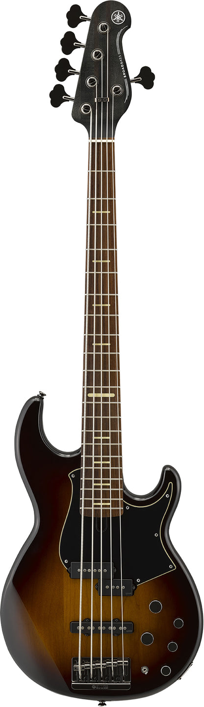 Yamaha BB735ADCS 5 String Bass - Dark Coffee Sunburst