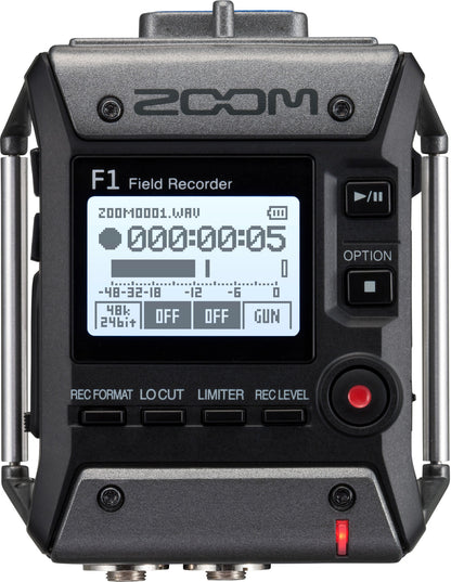 Zoom F1 Field Recorder Shotgun Package
