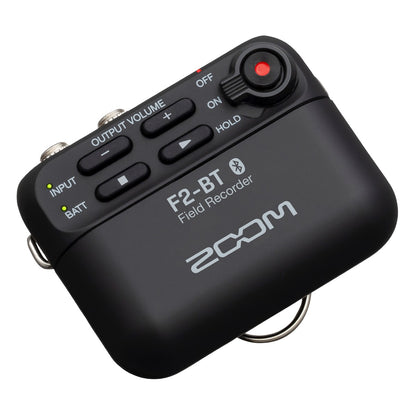 Zoom F2-BT Field Recorder with Lavalier Microphone and Bluetooth Control