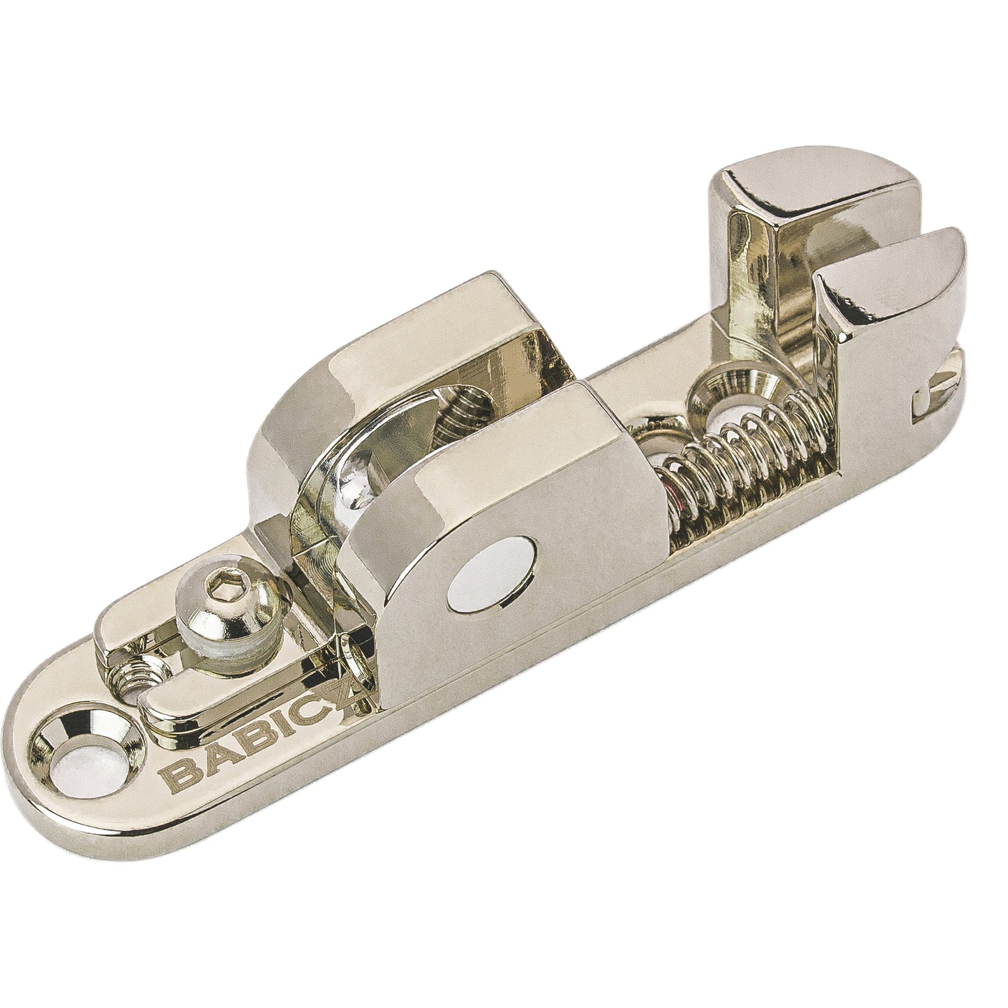 Babicz Full Contact Hardware Bass Bridge Solo Rail Saddle - Nickel
