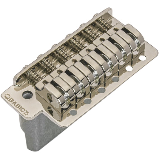 Babicz Full Contact FCH Z Series 6 Hole Strat Tremolo Narrow - Nickel