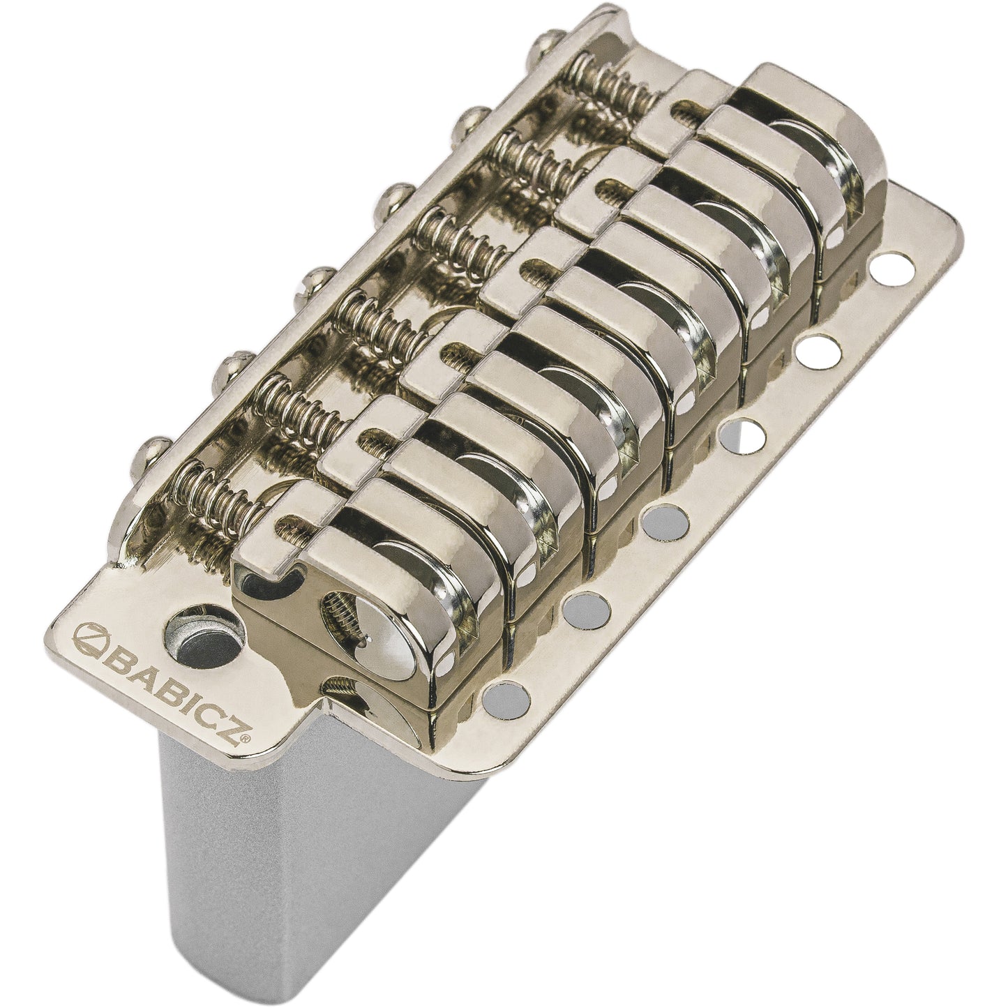 Babicz Full Contact Hardware FCH Z Series 6 Hole Strat Tremolo Wide - Nickel