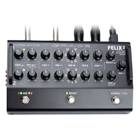 Grace Design Felix 2 Instrument Preamp Blender - Black