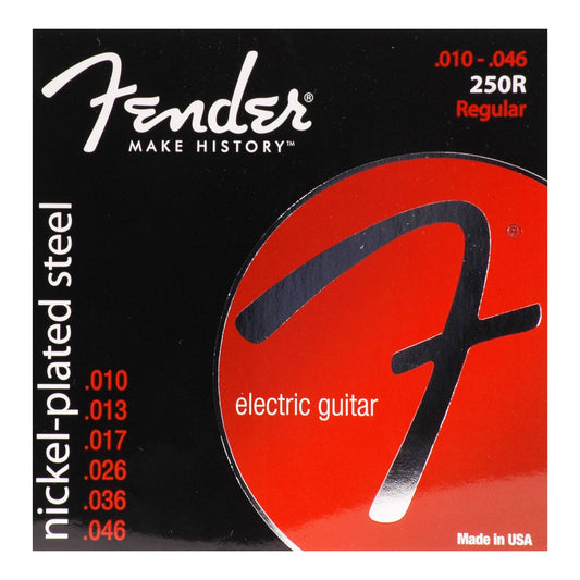 Fender Super 250R Nickel Plated Steel Wound Electric Strings