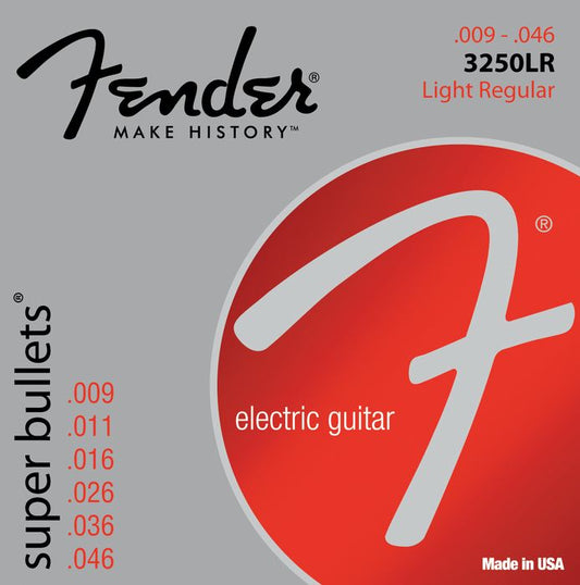 Fender 3250LR Nickel-Plated Steel Bullet-End Electric Guitar Strings