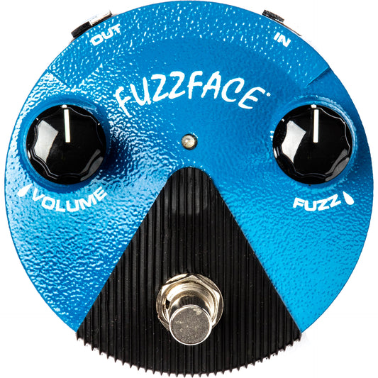 Dunlop FFM1 Silicon Fuzz Face Mini Blue Pedal