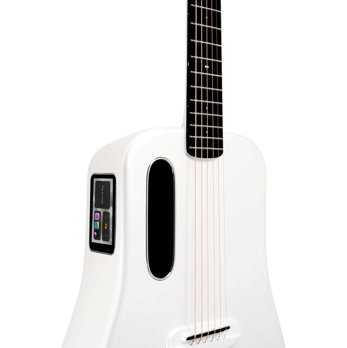 Lava Music Lava ME 3 36” Smart Guitar in White w/ Space Bag