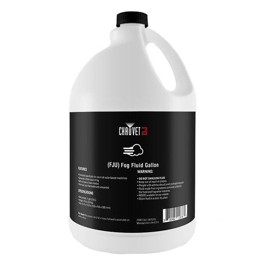 CHAUVET DJ Fog Juice for Water-Based Fog Machines - 1 Gallon