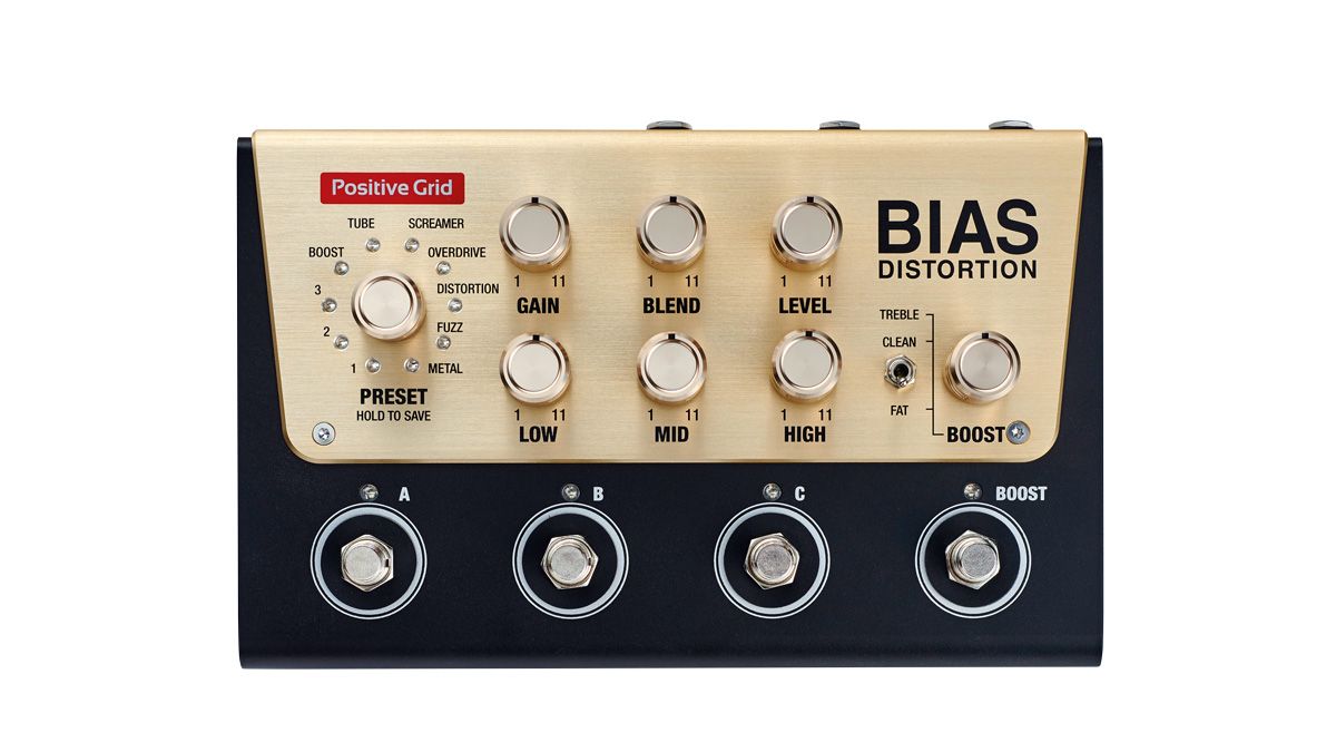 Positive Grid BIAS Distortion Pro - Tone Matching Distortion Pedal
