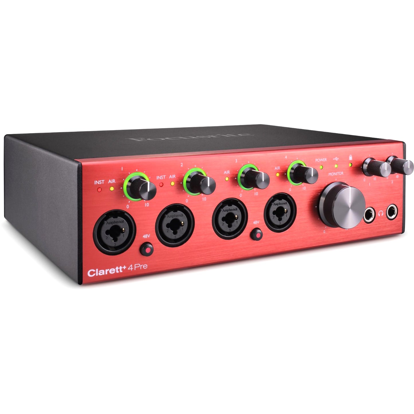 Focusrite Clarett+ 4Pre 18x8 USB-C Audio Interface