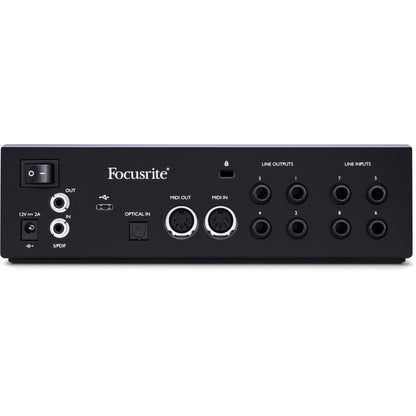 Focusrite Clarett+ 4Pre 18x8 USB-C Audio Interface