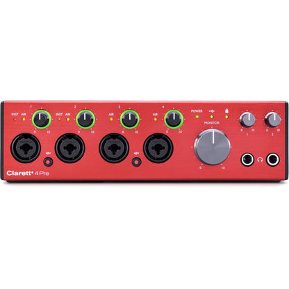 Focusrite Clarett+ 4Pre 18x8 USB-C Audio Interface