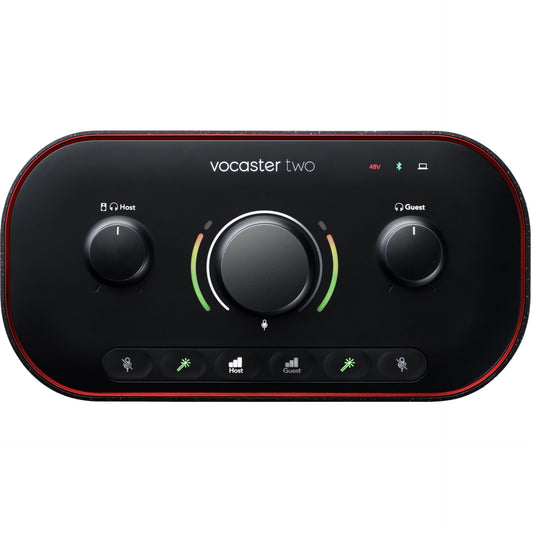Focusrite Vocaster Two Podcaster Interface for Content Creators