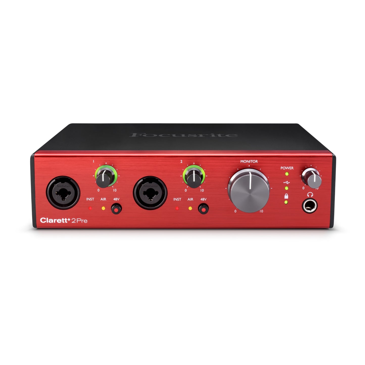 Focusrite Clarett+ 2Pre 10x4 USB-C Audio Interface