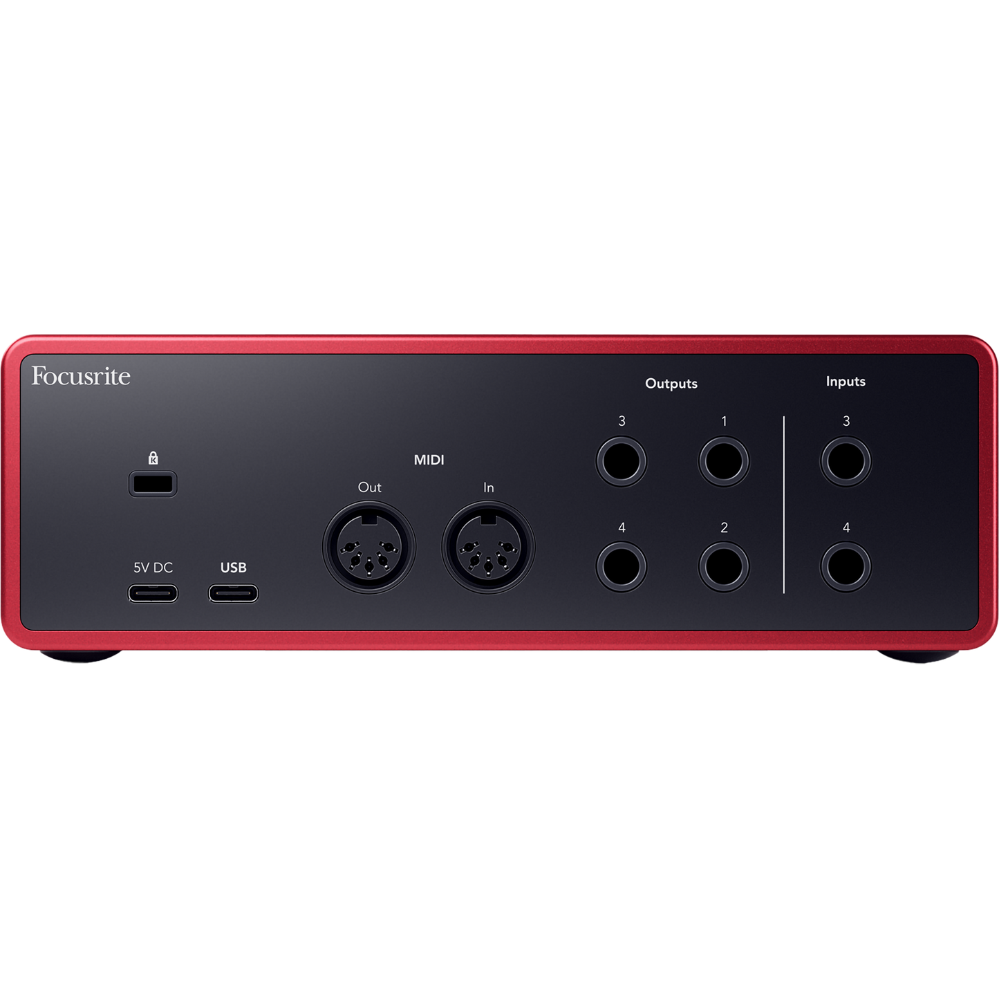 Focusrite Scarlett 4i4 4th Gen, 4-in, 4-out USB Audio Interface