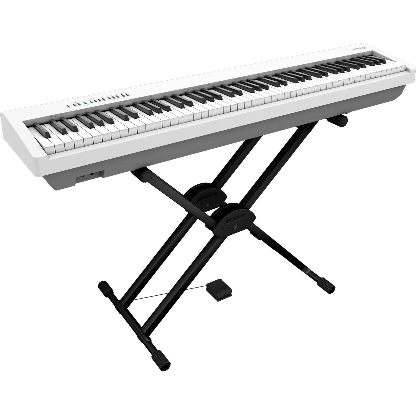 Roland FP-30X-WH Portable Piano w/ Built in Speakers, Bluetooth - White