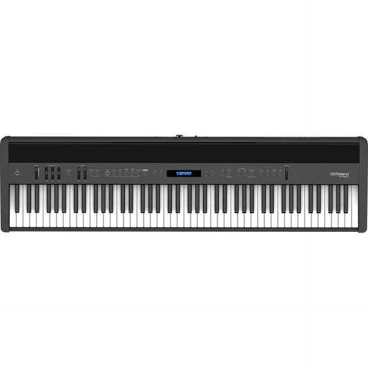 Roland FP-60X-BK Portable Piano w/ Built in Speakers, Bluetooth - Black