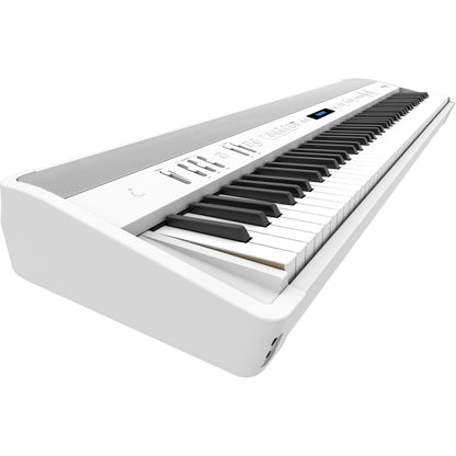 Roland FP-90X-WH Flagship Portable Piano w/ Built in Speakers, Bluetooth - White
