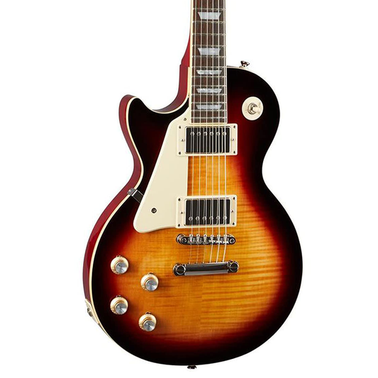 Epiphone Left Handed Les Paul Standard ‘60s Electric Guitar in Bourbon Burst