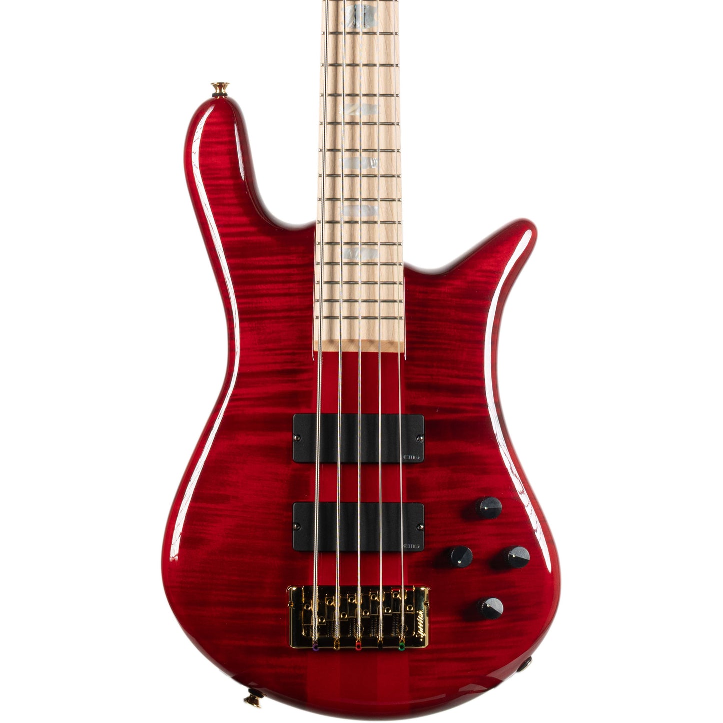 Spector Limited Edition Euro 5 LX 5 String Bass - Black Cherry Gloss