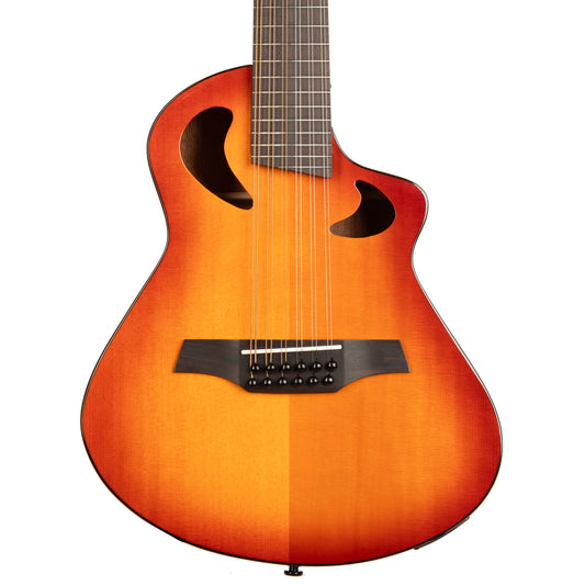 Veillette Avante Series Gryphon 12 String Acoustic Guitar - Tobacco Burst