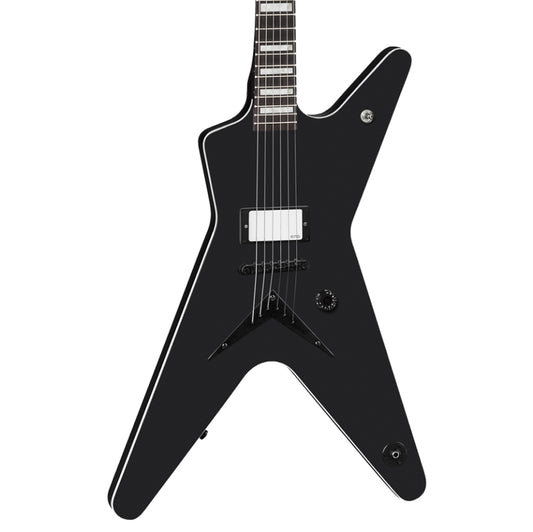 Dean Guitar MLX Static X Xero Electric Guitar - Black Satin