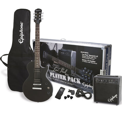 Epiphone Les Paul Player Pack in Ebony
