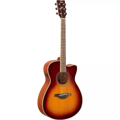 Yamaha FSC-TA TransAcoustic Cutaway Acoustic Electric Guitar - Brown Sunburst
