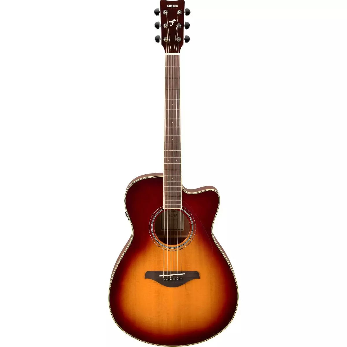 Yamaha FSC-TA TransAcoustic Cutaway Acoustic Electric Guitar - Brown Sunburst