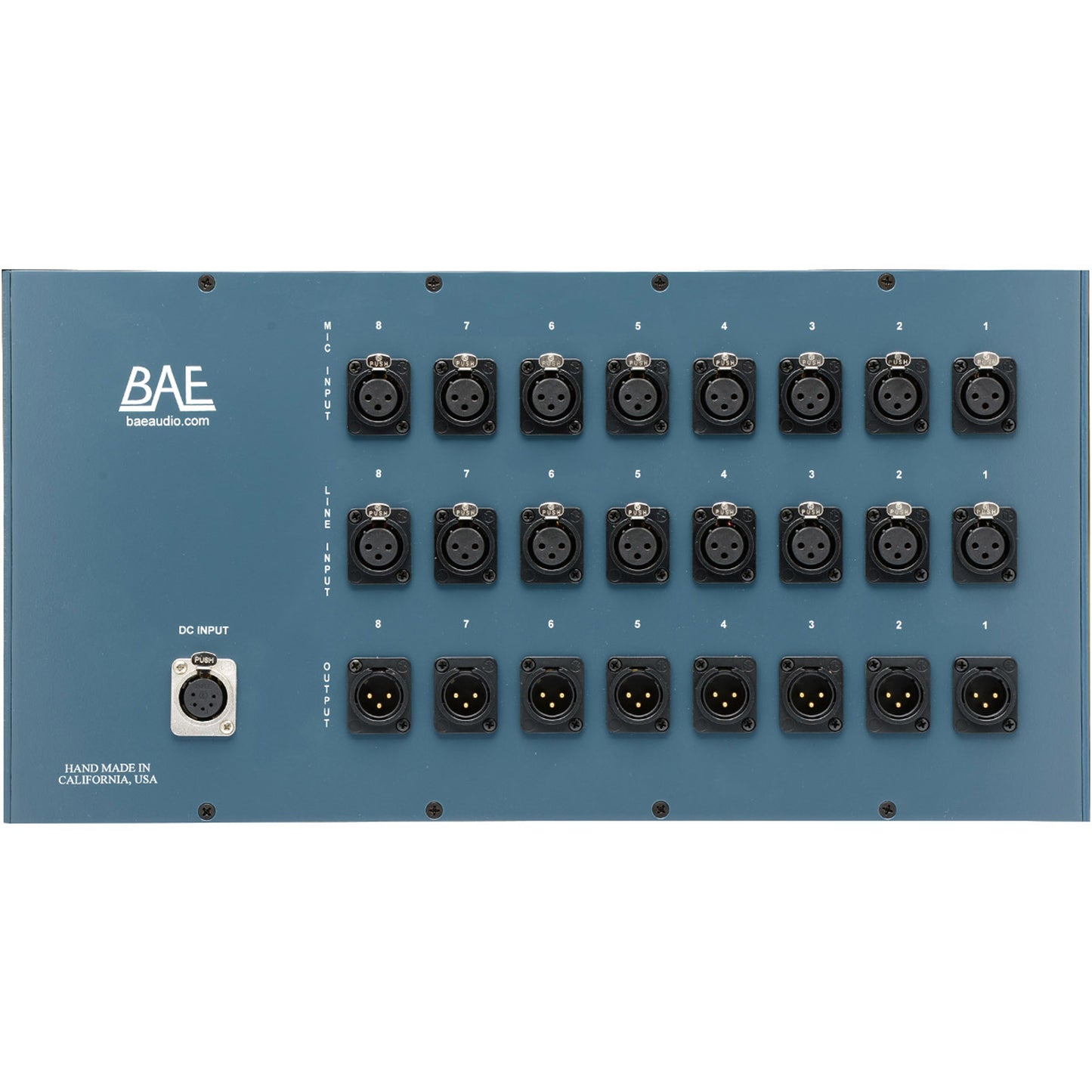 Bae 8CR Channel Rack w/Power Supply 48v
