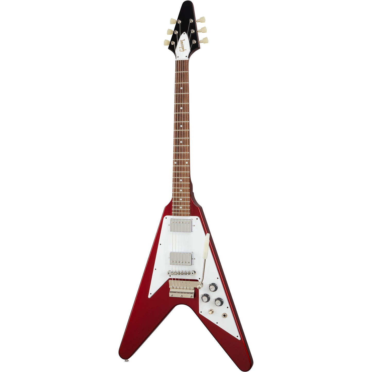 Gibson Custom Shop ‘67 Flying V Reissue Electric Guitar in Sparkling Burgundy