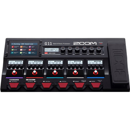 Zoom G11 Multi-Effects with Expression Pedal for Guitar