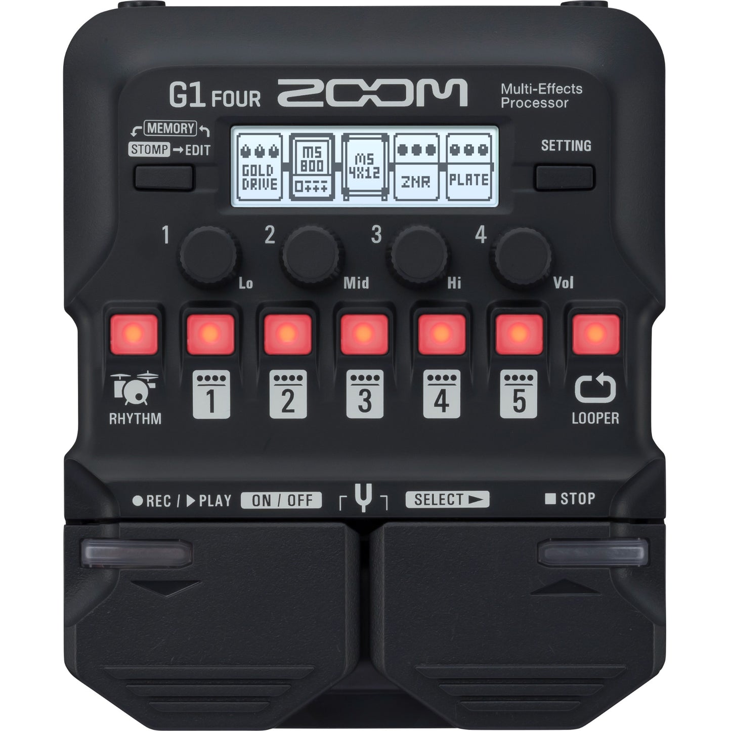 Zoom G1 Four Guitar Effects Processor